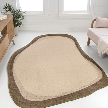 Wyatt Modern Rustic Abstract Indoor/Outdoor Area Rug